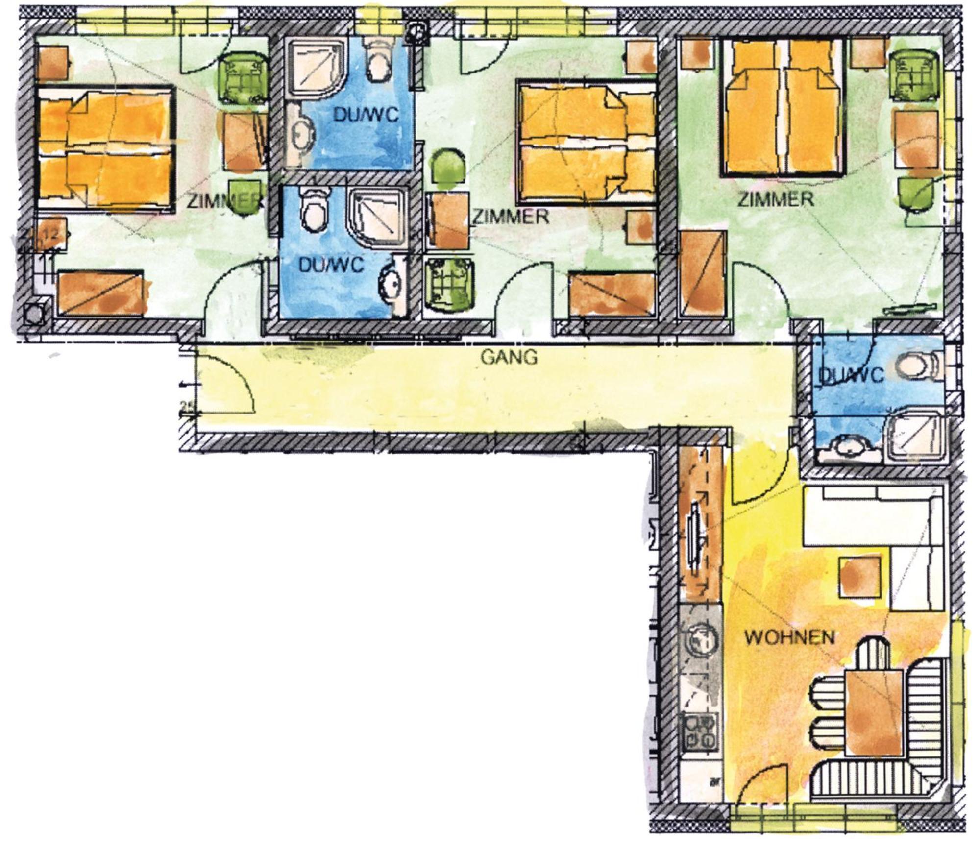 Apartmán Haus Pia Sölden Pokoj fotografie